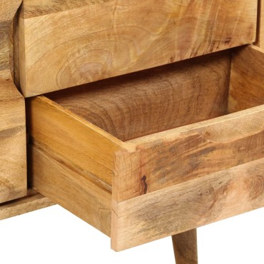 vidaXL Ντουλάπι 90x30x69cm από Μασίφ Ξύλο Μάνγκο 1 τεμ.