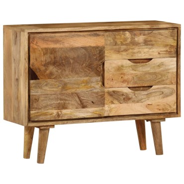 vidaXL Ντουλάπι 90x30x69cm από Μασίφ Ξύλο Μάνγκο 1 τεμ.