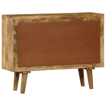 vidaXL Ντουλάπι 90x30x69cm από Μασίφ Ξύλο Μάνγκο 1 τεμ.
