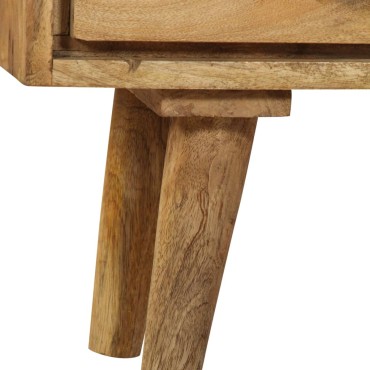 vidaXL Ντουλάπι 90x30x69cm από Μασίφ Ξύλο Μάνγκο 1 τεμ.