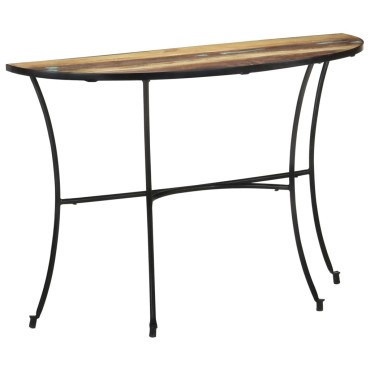 vidaXL Τραπεζάκι Βοηθητικό 110x40x77cm Μασίφ Ανακυκλωμένο Ξύλο 1 τεμ.