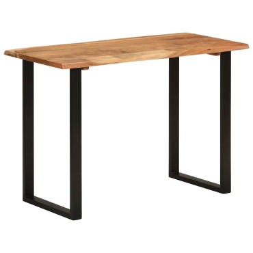 vidaXL Τραπεζαρία 110x50x76cm από Μασίφ Ξύλο Ακακίας 1 τεμ.