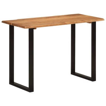 vidaXL Τραπεζαρία 110x50x76cm από Μασίφ Ξύλο Ακακίας 1 τεμ.