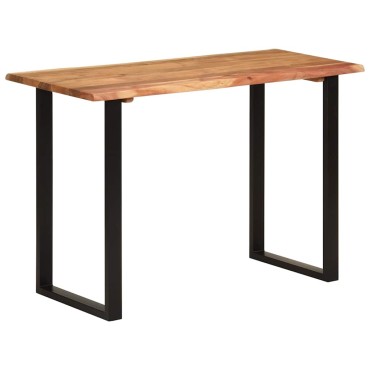 vidaXL Τραπεζαρία 110x50x76cm από Μασίφ Ξύλο Ακακίας 1 τεμ.