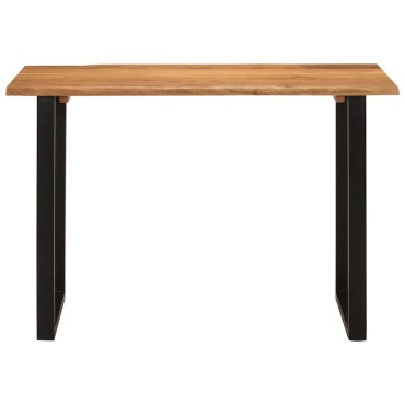 vidaXL Τραπεζαρία 110x50x76cm από Μασίφ Ξύλο Ακακίας 1 τεμ.