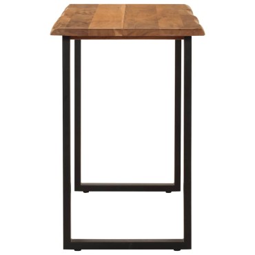 vidaXL Τραπεζαρία 110x50x76cm από Μασίφ Ξύλο Ακακίας 1 τεμ.