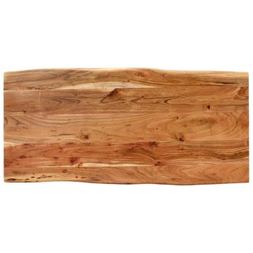 vidaXL Τραπεζαρία 110x50x76cm από Μασίφ Ξύλο Ακακίας 1 τεμ.