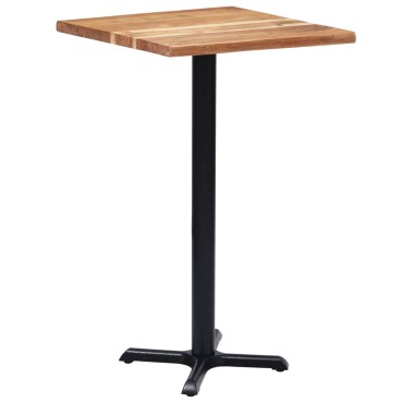 vidaXL Πόδι Τραπεζιού Bistro Μαύρο 56x56x107cm από Χυτοσίδηρο 1 τεμ.