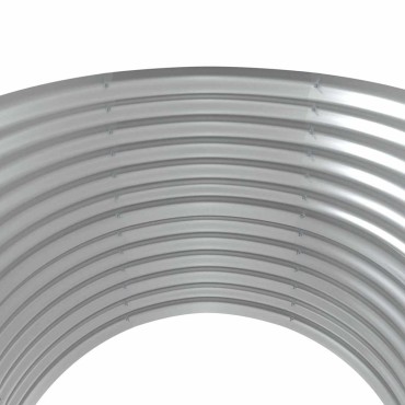 vidaXL Ζαρντινιέρα Καφέ 100x100x68 εκ. Γαλβανισμένος χάλυβας