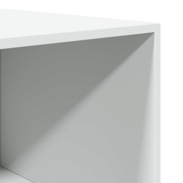 vidaXL Ντουλάπα Λευκή 100x50x200cm από Επεξεργασμένο Ξύλο 1 τεμ.
