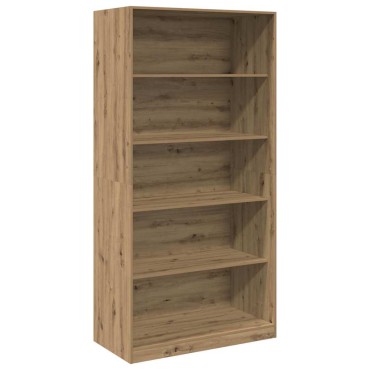 vidaXL Ντουλάπα Αρτισιανή Δρυς 100x50x200cm Επεξεργασμένο Ξύλο 1 τεμ.