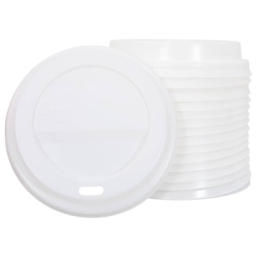 vidaXL Χάρτινα καπάκια καφέ Ø90 mm 12oz και 16oz 1000 τεμάχια