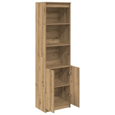 vidaXL Ντουλάπι Τεχνίτης Δρυς 50x35x180cm από Επεξεργασμένο Ξύλο 1 τεμ.