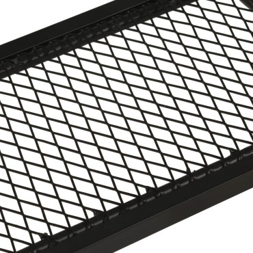 vidaXL Τραπέζι Κονσόλα 112x36x76cm από Μασίφ Ξύλο Μάνγκο/Σίδερο 1 τεμ.