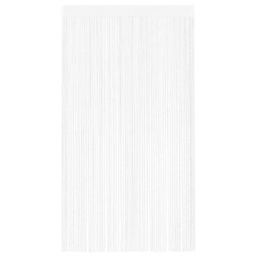 vidaXL Κουρτίνες με Κρόσσια 2 τεμ. Λευκές 140x250cm