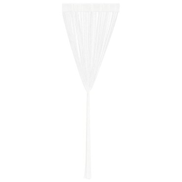 vidaXL Κουρτίνες με Κρόσσια 2 τεμ. Λευκές 140x250cm