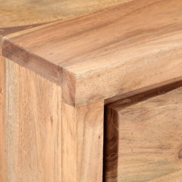vidaXL Τραπέζι Κονσόλα Live Edge 100x35x76cm από Μασίφ Ξύλο Ακακίας 1 τεμ.