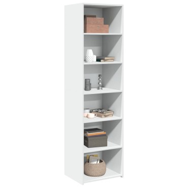 vidaXL Ντουλάπι Λευκό 50x41x185cm Επεξεργασμένο Ξύλο 1 τεμ.