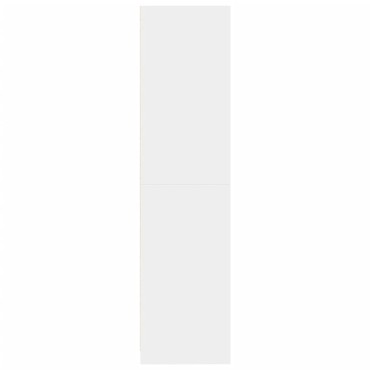vidaXL Ντουλάπα Λευκή 50x50x200cm από Επεξ. Ξύλο 1 τεμ.