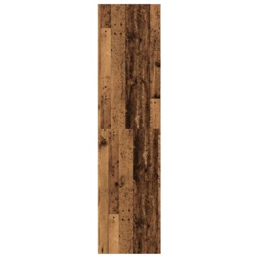 vidaXL Ντουλάπα Όψη Παλαιού Ξύλου 50x50x200cm από Επεξεργασμένο Ξύλο 1 τεμ.
