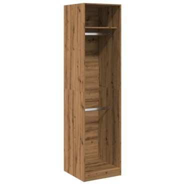 vidaXL Ντουλάπα Αρτισιανή Δρυς 50x50x200cm από Επεξεργασμένο Ξύλο 1 τεμ.