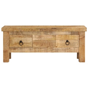 vidaXL Τραπεζάκι Σαλονιού 90x45x35cm από Μασίφ Ξύλο Μάνγκο 1 τεμ.