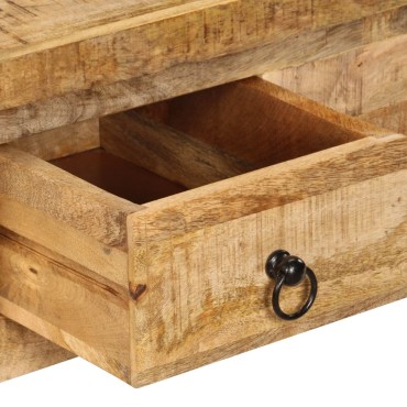vidaXL Τραπεζάκι Σαλονιού 90x45x35cm από Μασίφ Ξύλο Μάνγκο 1 τεμ.
