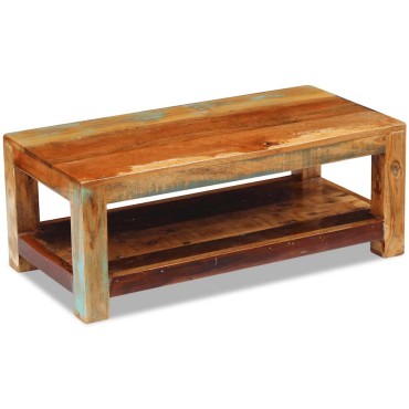 vidaXL Τραπεζάκι Σαλονιού 90x45x35cm Ανακυκλωμένο Ξύλο 1 τεμ.