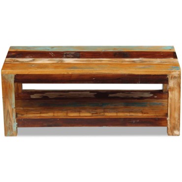 vidaXL Τραπεζάκι Σαλονιού 90x45x35cm Ανακυκλωμένο Ξύλο 1 τεμ.
