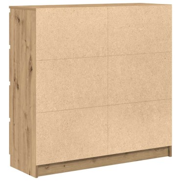 vidaXL Ντουλάπι Δρυς τεχνίτης 100x35x99cm από Επεξεργασμένο Ξύλο 1 τεμ.