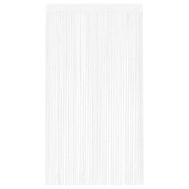 vidaXL Κουρτίνες με Κρόσσια 2 τεμ. Λευκές 100x250cm