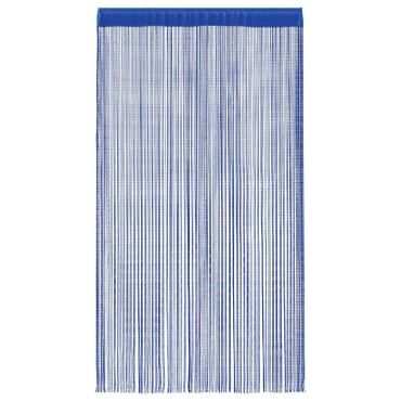 vidaXL Κουρτίνες με Κρόσσια 2 τεμ. Μπλε 100x250cm