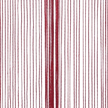 vidaXL Κουρτίνες με Κρόσσια 2 τεμ. Μπορντό 140x250cm