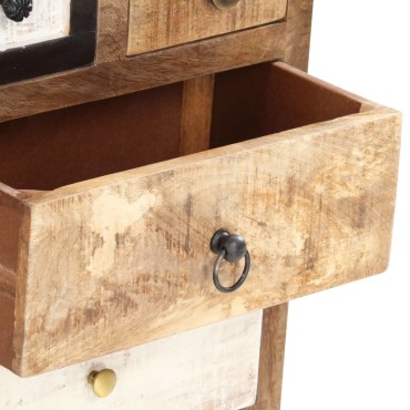 vidaXL Συρταριέρα 45x30x105cm από Μασίφ Ανακυκλωμένο Ξύλο 1 τεμ.