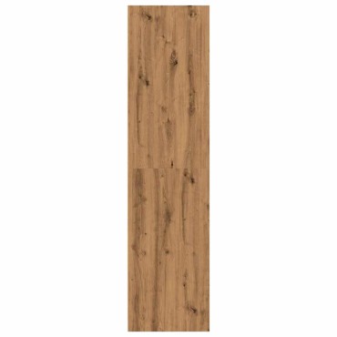 vidaXL Ντουλάπα Αρτισιανή Δρυς 80x50x200cm από Επεξεργασμένο Ξύλο 1 τεμ.