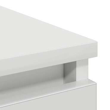 vidaXL Ντουλάπι Λευκό 100x35x99cm Επεξεργασμένο Ξύλο 1 τεμ.