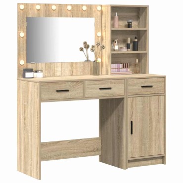 vidaXL Τραπέζι περιποίησης 2 τεμ. Καφέ 78,5x41x135 εκ