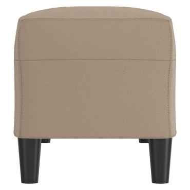 vidaXL Πάγκος Καπουτσίνο 100x35x41cm από Συνθετικό Δέρμα 1 τεμ.
