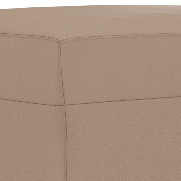 vidaXL Πάγκος Καπουτσίνο 100x35x41cm από Συνθετικό Δέρμα 1 τεμ.