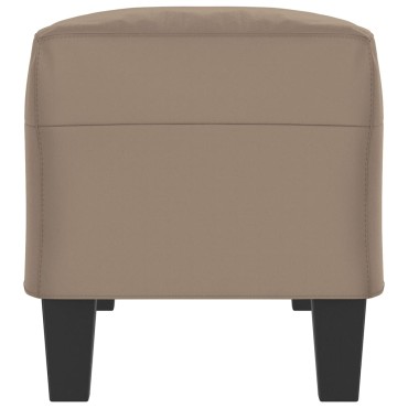 vidaXL Πάγκος Taupe 100x35x41cm από Ύφασμα Μικροϊνών 1 τεμ.