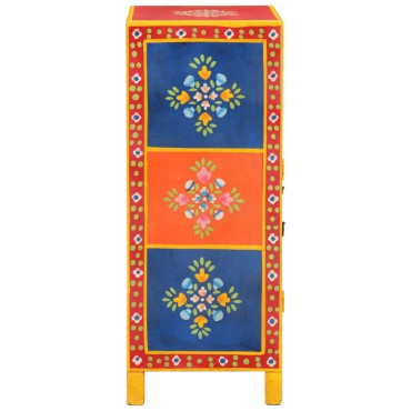 vidaXL Ντουλάπι Χειροποίητο 53x30x74cm Μασίφ Ξύλο Μάνγκο 1 τεμ.