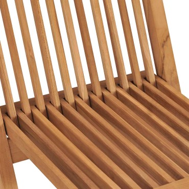 vidaXL Σετ Τραπεζαρίας Κήπου 3 τεμ. από Μασίφ Ξύλο Teak 60x60x75cm