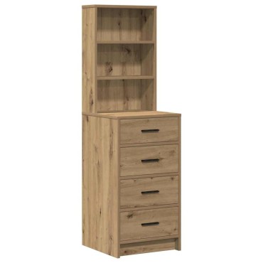 vidaXL Τραπέζι περιποίησης 2 τεμ. Καφέ 50x41x135 εκ