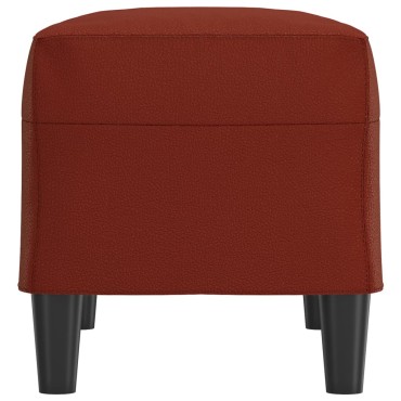 vidaXL Πάγκος Μπορντό 70x35x41cm Υφασμάτινος 1 τεμ.