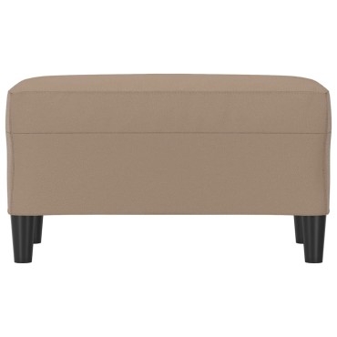 vidaXL Πάγκος Καπουτσίνο 70x35x41cm από Συνθετικό Δέρμα 1 τεμ.