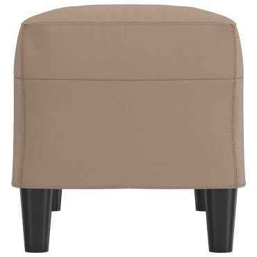 vidaXL Πάγκος Καπουτσίνο 70x35x41cm από Συνθετικό Δέρμα 1 τεμ.