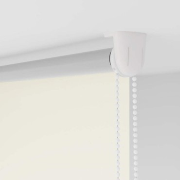 vidaXL Ρολέρ Μπλακάουτ Υπόλευκη 70x230 εκ. Πλάτος υφάσματος 65,7 εκ.