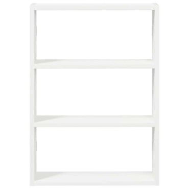 vidaXL Ράφι Τοίχου Λευκό 43x9x60cm από Επεξεργασμένο Ξύλο 1 τεμ.