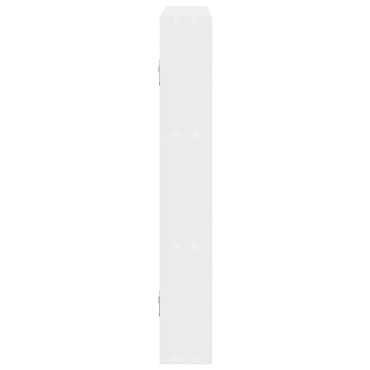 vidaXL Ράφι Τοίχου Λευκό 43x9x60cm από Επεξεργασμένο Ξύλο 1 τεμ.