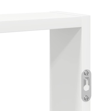 vidaXL Ράφι Τοίχου Λευκό 43x9x60cm από Επεξεργασμένο Ξύλο 1 τεμ.